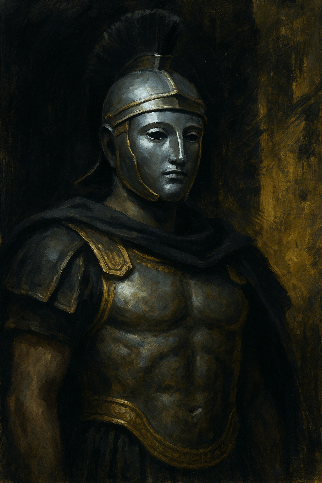 À Propos de la légion romaine du Haut-Empire, en armure.